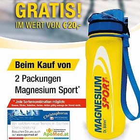 Apotheke Schwertberg - Magnesium Sport Aktion