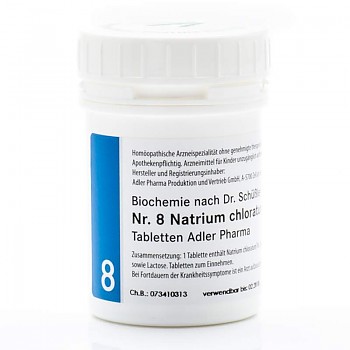 Produkt | Schüssler Salz Nr. 8 Natrium chloratum