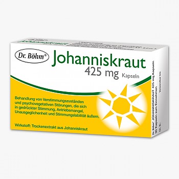 Produkt | Dr.Böhm Johanniskraut 425 mg Kaps. 30 Stk. 
