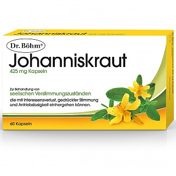 Produkt | Dr.Böhm Johanniskraut 425 mg Kaps. 60 Stk.
