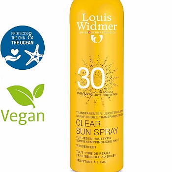 Produkt | Widmer Sun Clear Spray 30